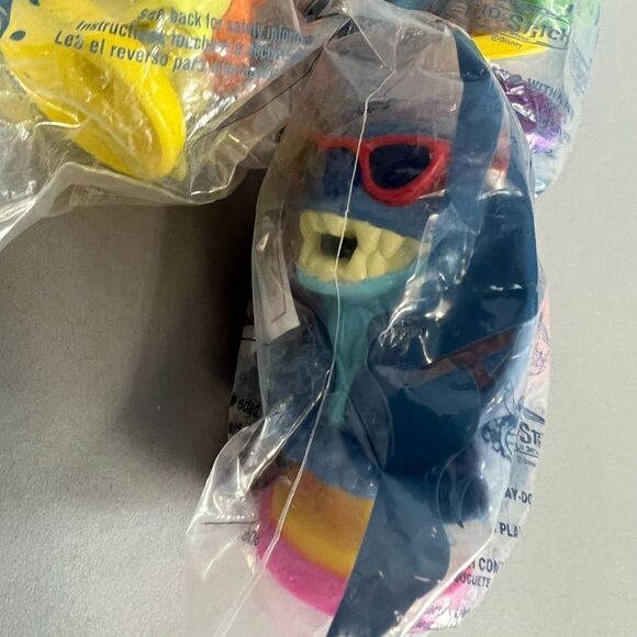 Lilo & Stitch Vintage Y2K McDonalds Happy Meal Toys (3) *SEALED* - Picture 6 of 8